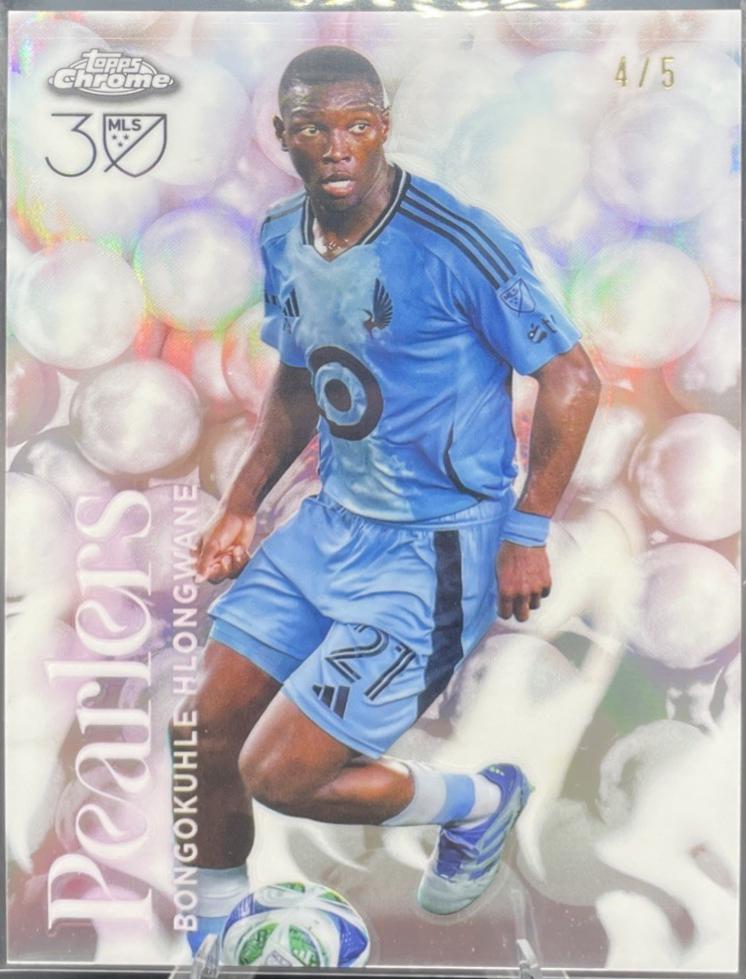 Bongokuhle Hlongwane - Chrome MLS Pearlers #P-15