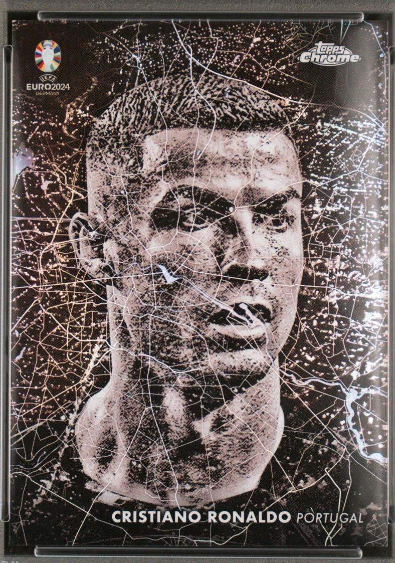 Cristiano Ronaldo - Chrome UEFA Euro Berlin at Night #BN-7
