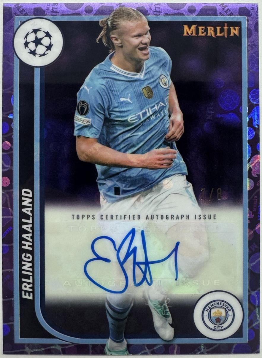 Erling Haaland - Merlin UEFA Autograph #AU-EH