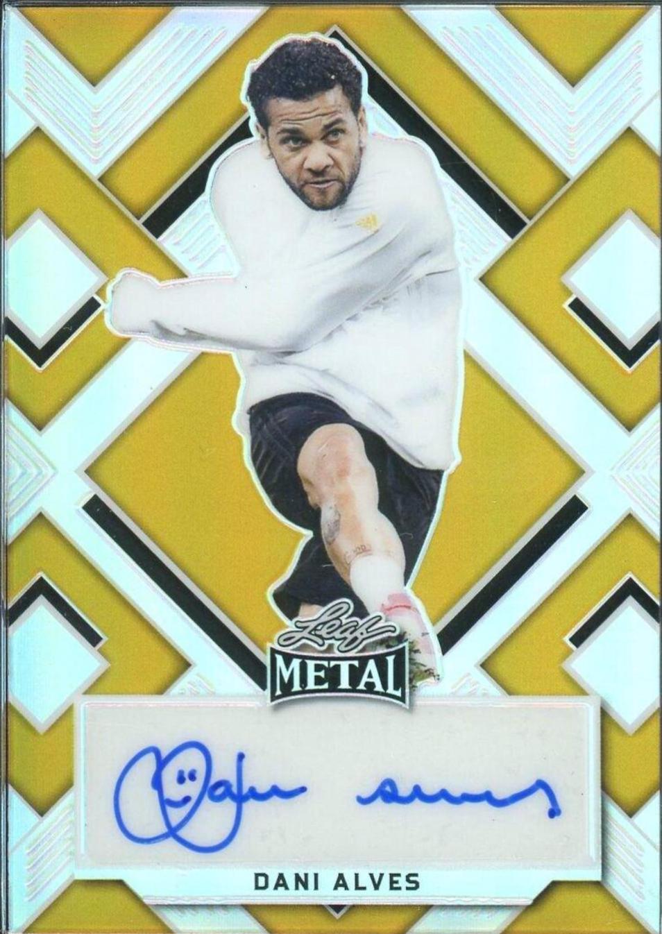 Dani Alves - Metal Autographs #BA-DA1