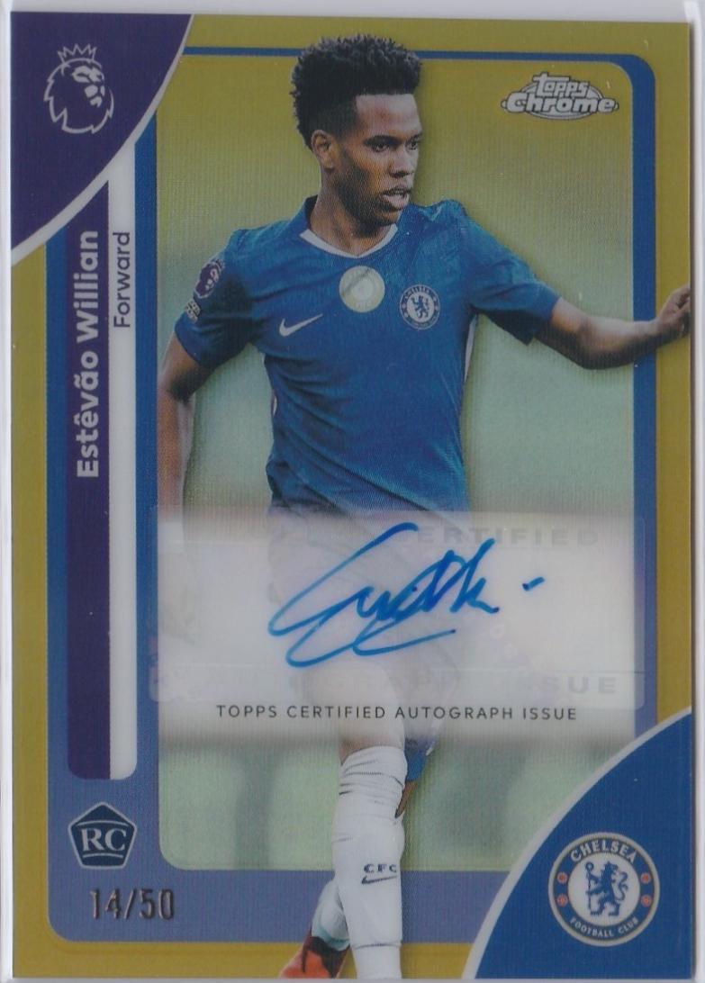 Estevao Willian - Chrome Premier League Autograph #CA-EV