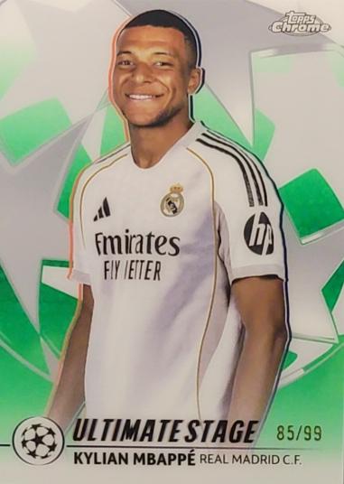 Kylian Mbappe - UEFA Ultimate Stage Chrome #US-25
