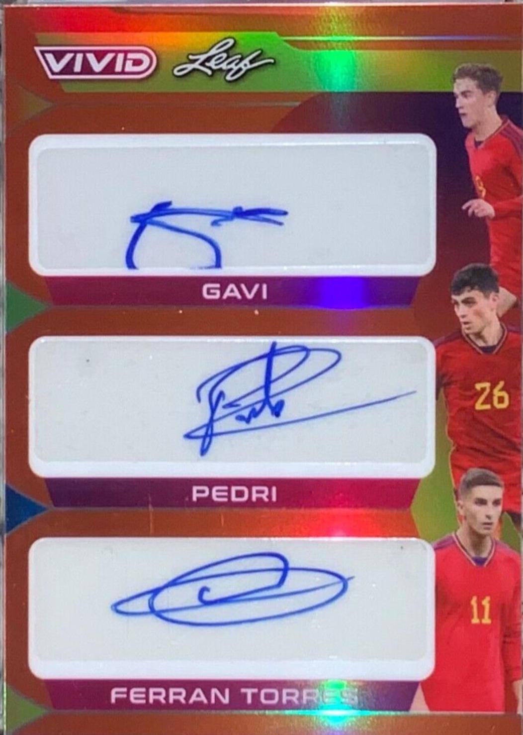 Ferran Torres - Vivid Autographs #BA-FT1