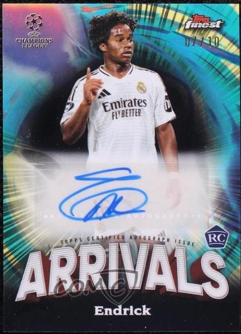 Endrick - Finest UEFA Arrivals Autograph #AA-EN