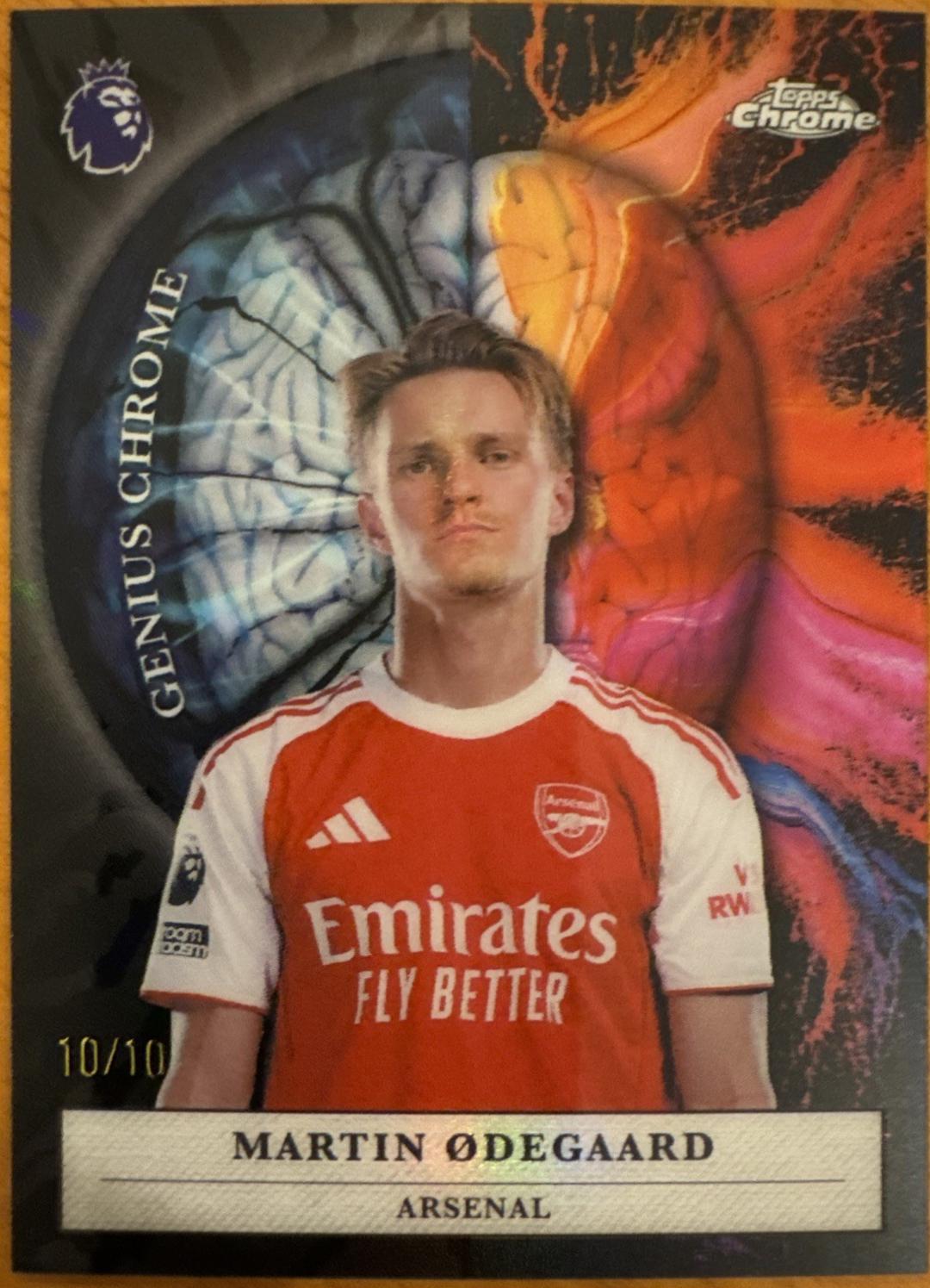 Martin Odegaard - Chrome Premier League Genius #GC-15
