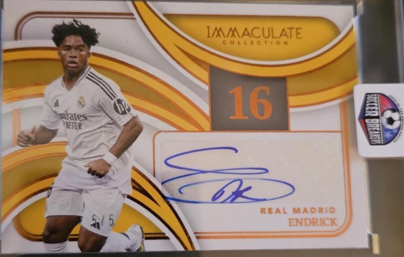 Endrick - Immaculate Numbers Signature #5