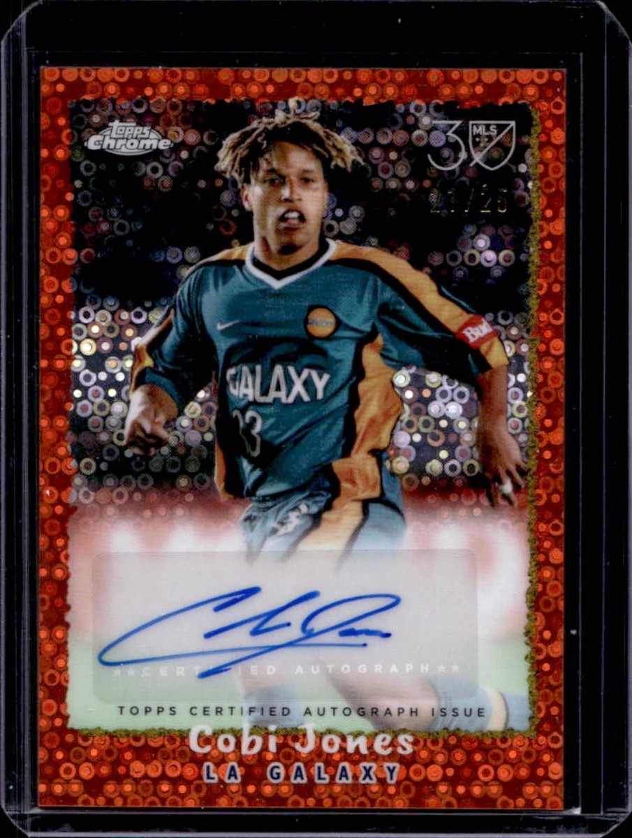 Cobi Jones - Chrome MLS 1995 Autograph #NFA-CJ