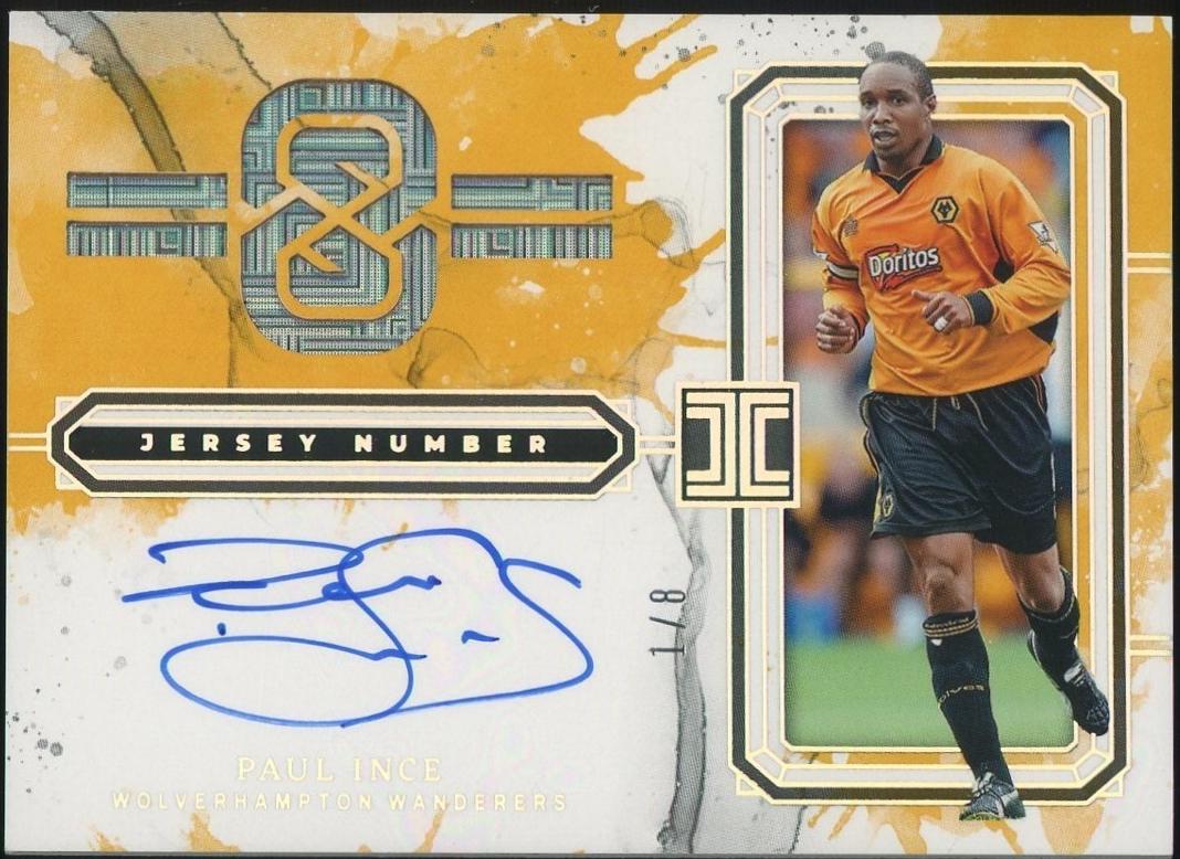 Paul Ince - Impeccable Premier League Jersey Number Autograph #27