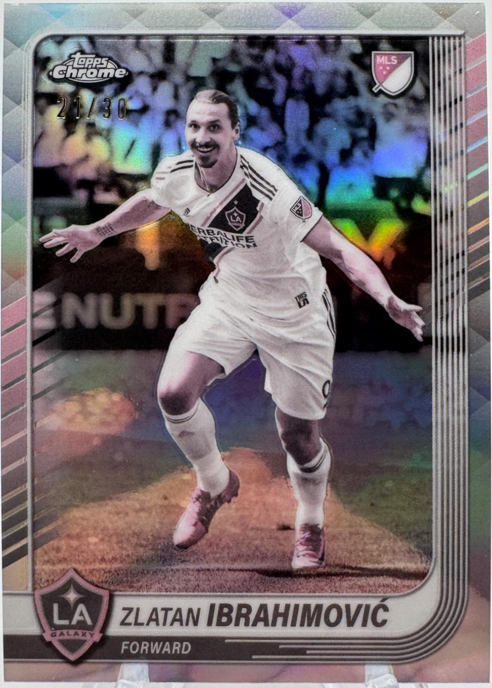 Zlatan Ibrahimovic - Chrome MLS 1995 #NF-3