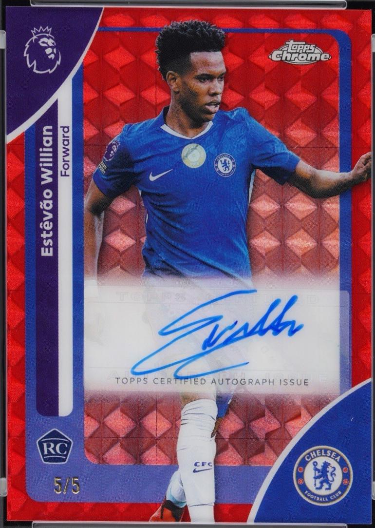 Estevao Willian - Chrome Premier League Autograph #CA-EV