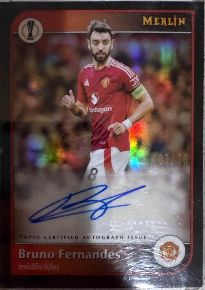 Bruno Fernandes - Merlin UEFA Autograph #AU-BF