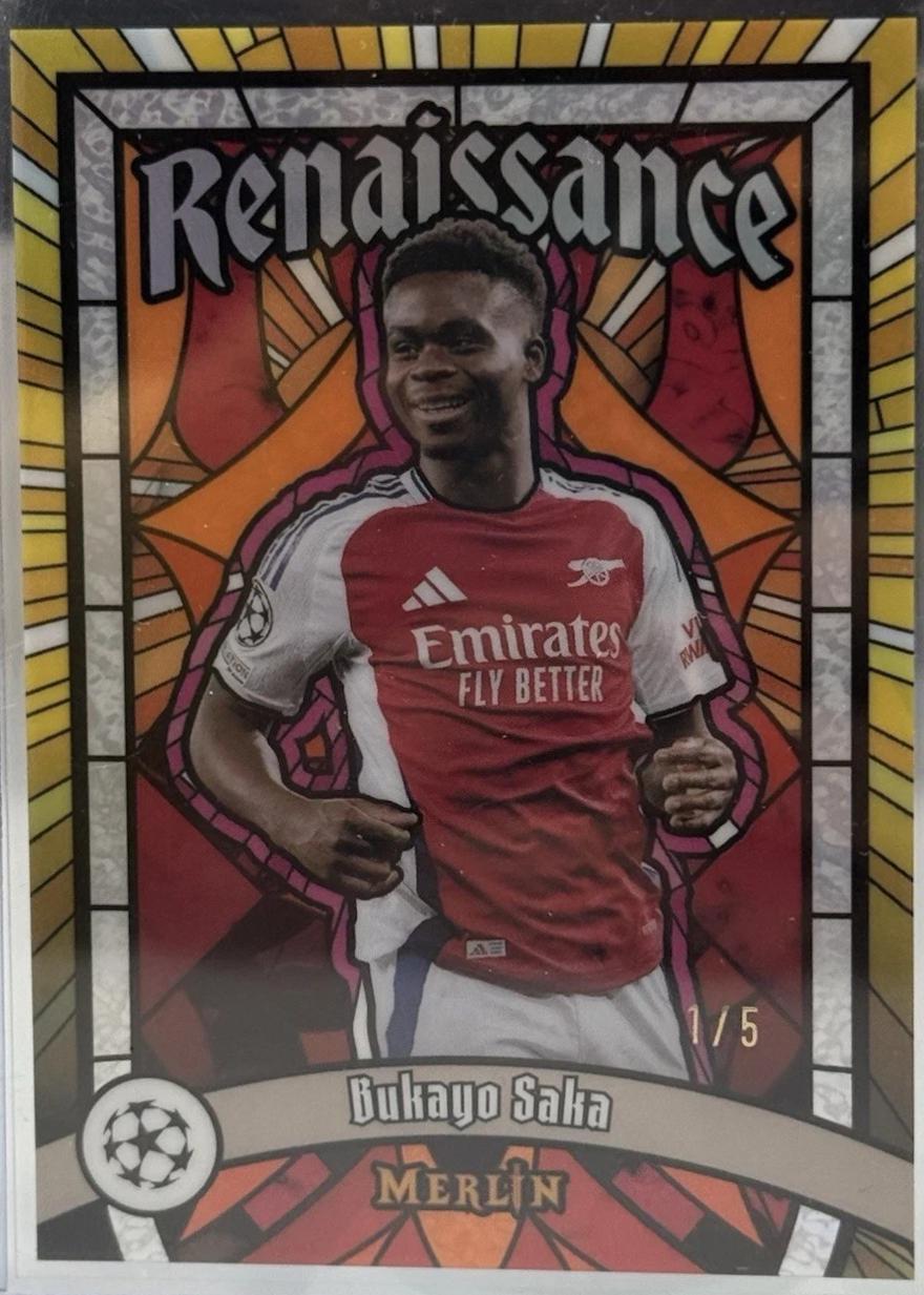 Bukayo Saka - Merlin UEFA Renaissance #R-15