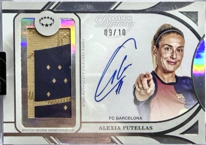 Alexia Putellas - Dynasty UEFA Autograph Patch #APV-AP2