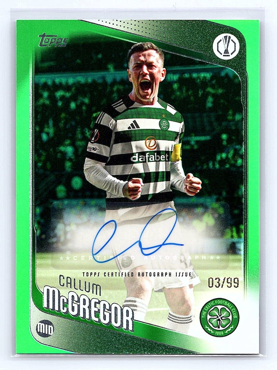 Callum McGregor - UEFA Autograph #BA-CM
