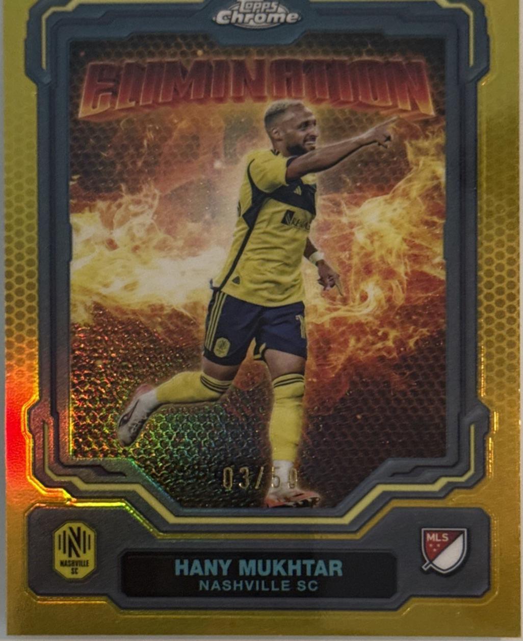 Hany Mukhtar - Chrome MLS Elimination #EL-13