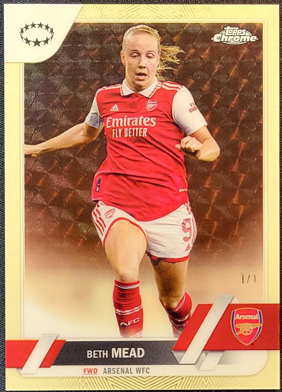 Beth Mead - Chrome UEFA Women's Champions League #81