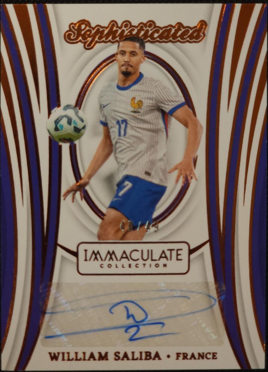 William Saliba - Immaculate Sophisticated Signature #3