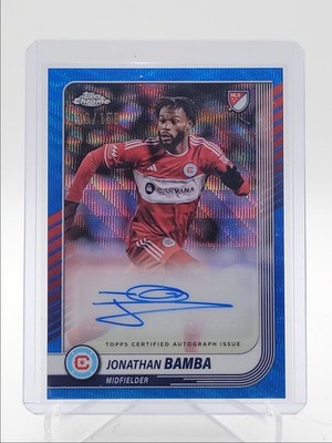 Jonathan Bamba - Chrome MLS Autograph #CA-JB
