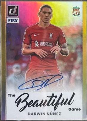 Darwin Nunez - Donruss Beautiful Game Autographs #BA-NUN