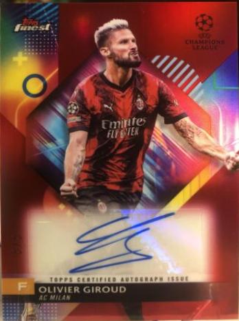 Olivier Giroud - Finest UEFA Club Autograph #A-OL