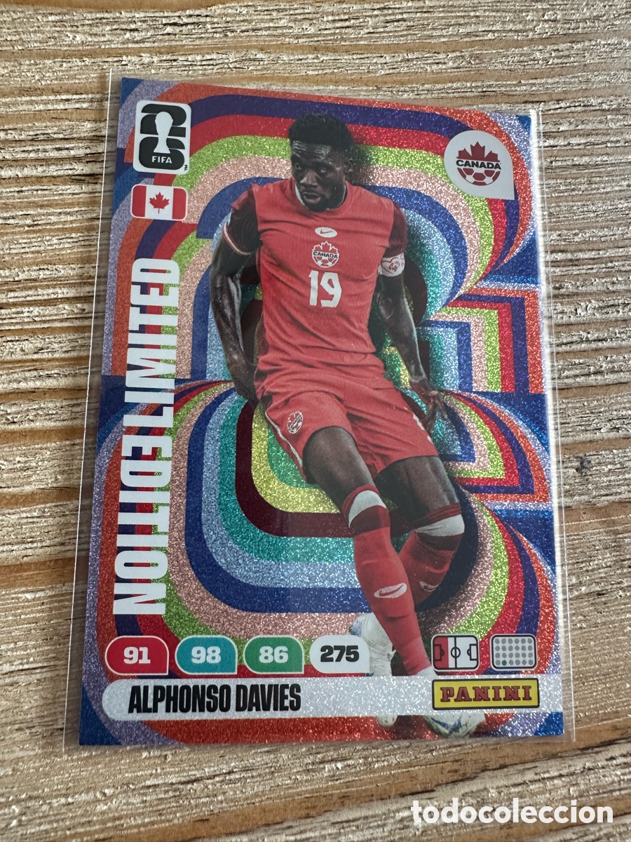 Alphonso Davies - Adrenalyn XL FIFA World Cup #560