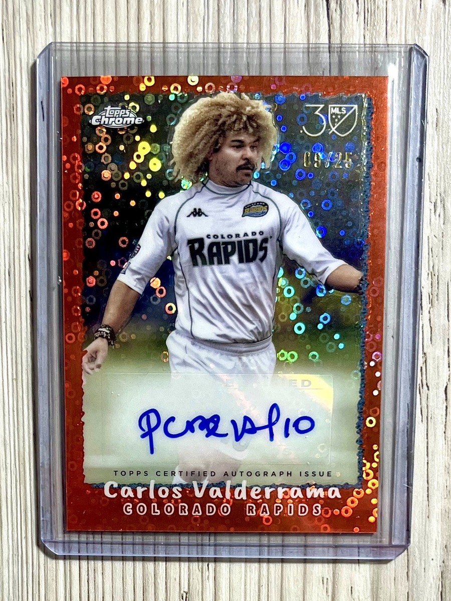Carlos Valderrama - Chrome MLS 1995 #NF-17