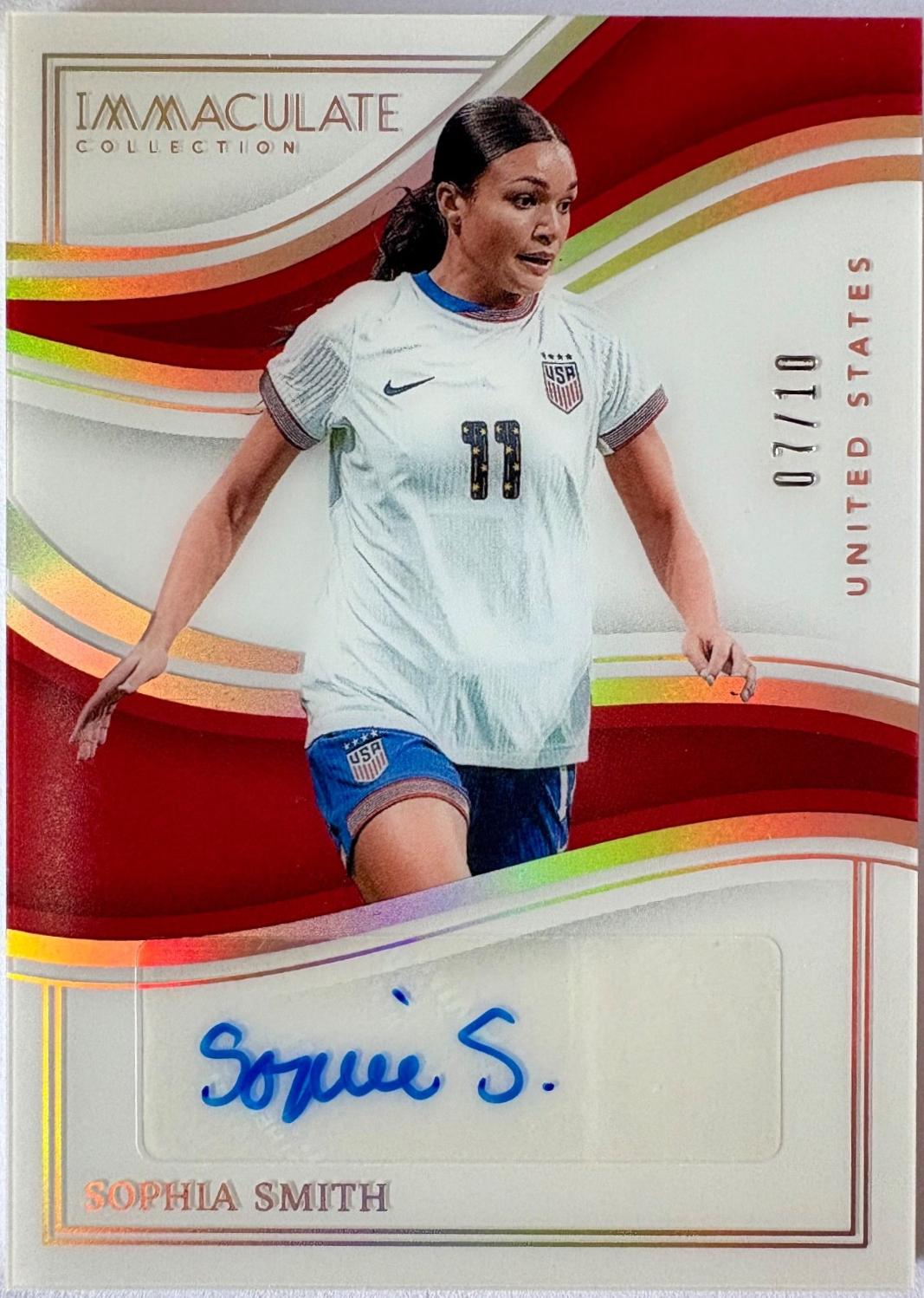 Sophia Smith - Immaculate Autograph #IA-SS