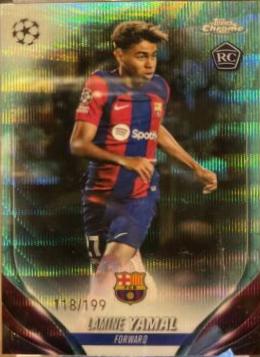 Lamine Yamal - Chrome UEFA Club #64