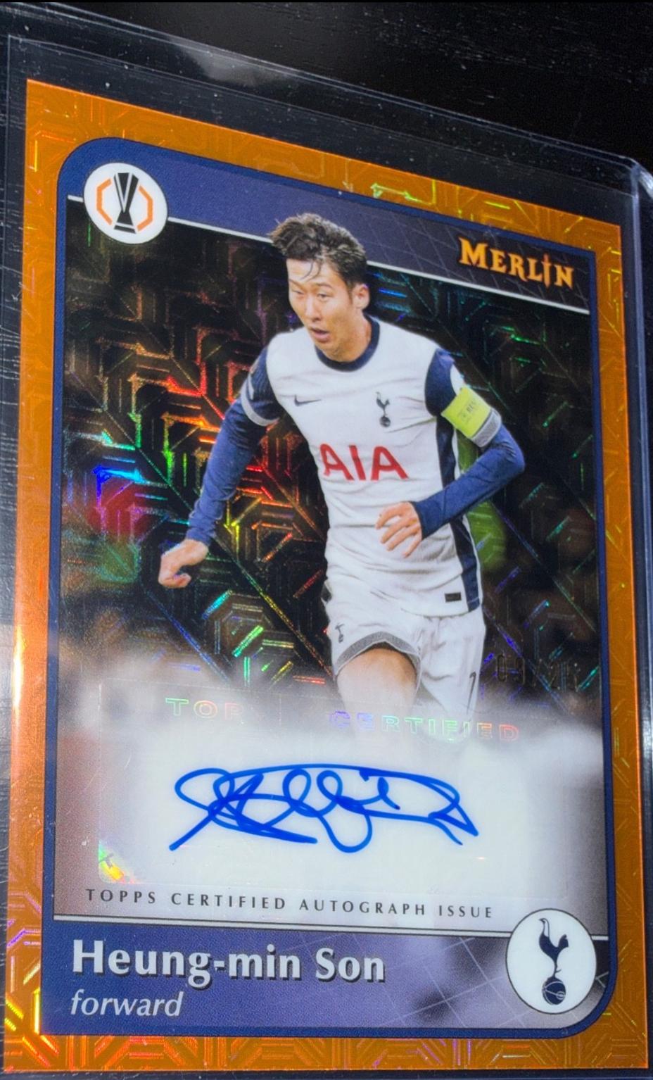 Heung-min Son - Merlin UEFA Autograph #AU-HS