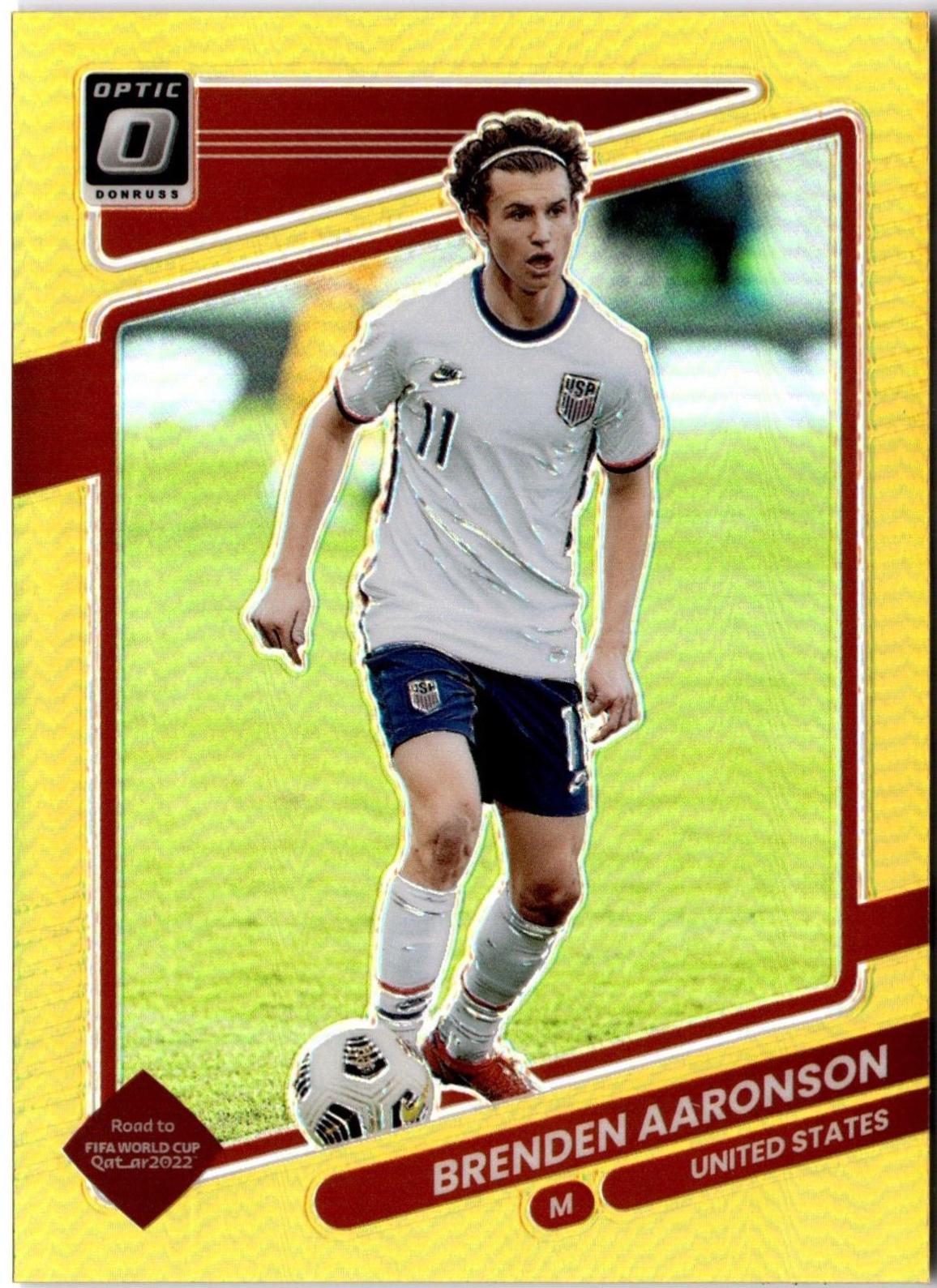 Brenden Aaronson - Donruss Road to Qatar #165