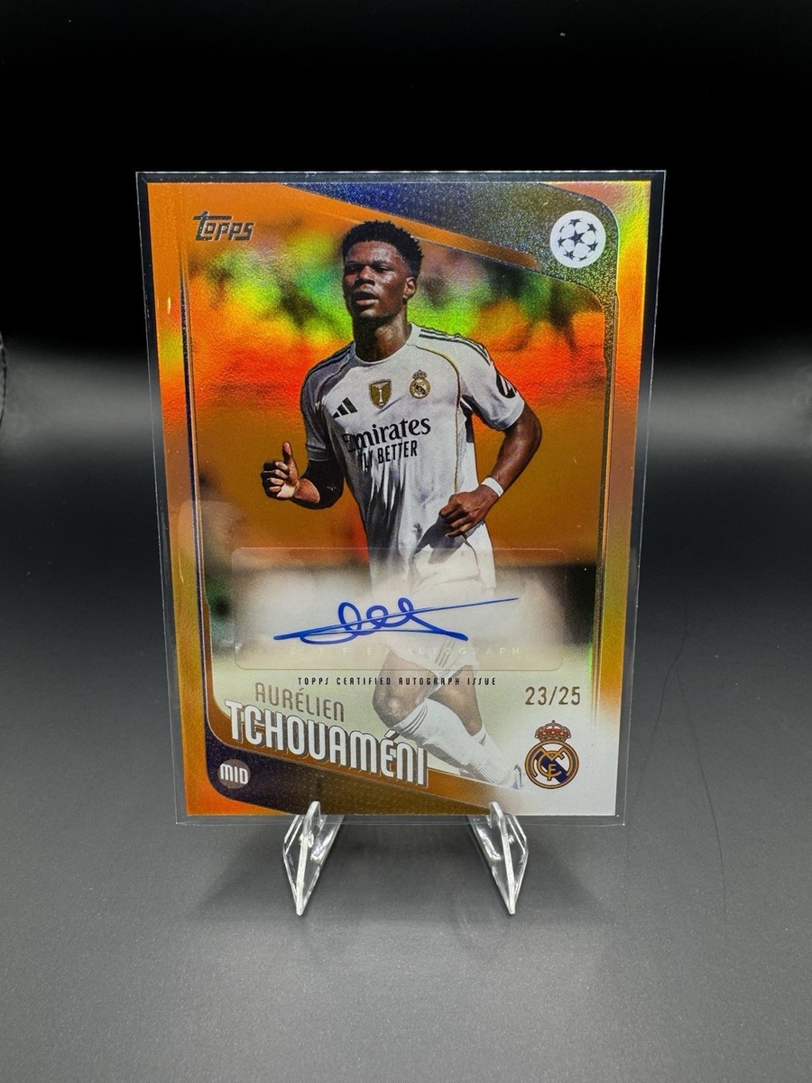 Aurelien Tchouameni - UEFA Autograph #BA-AT