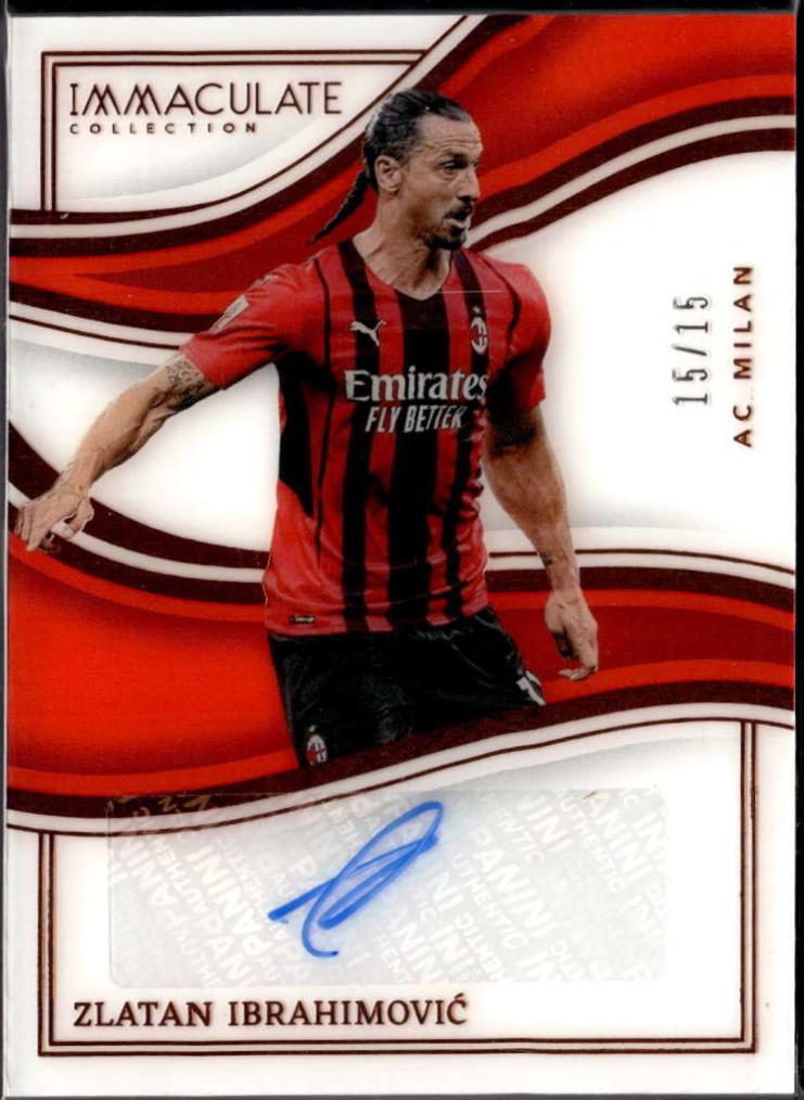 Zlatan Ibrahimovic - Immaculate Autograph #IA-ZI