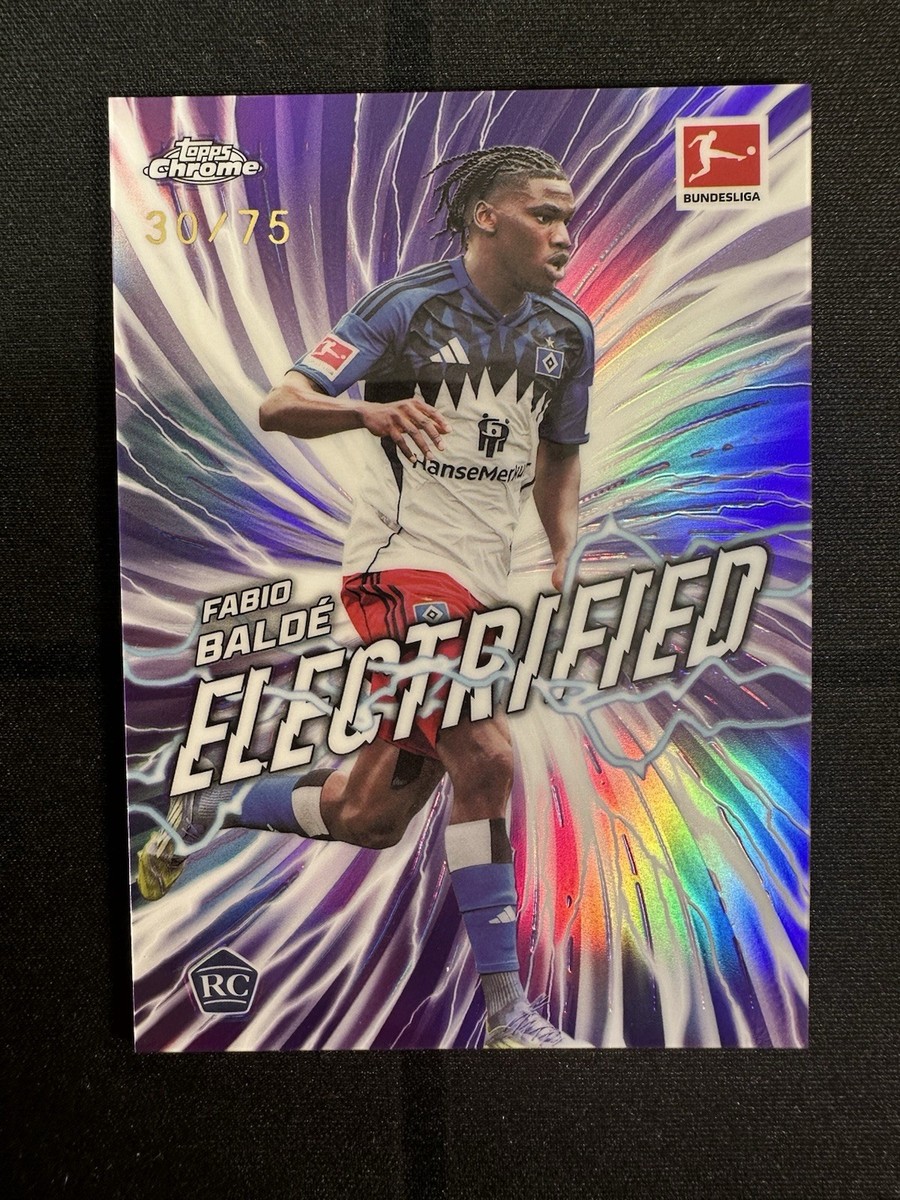 Fabio Balde - Chrome Bundesliga Electrified #EL-8