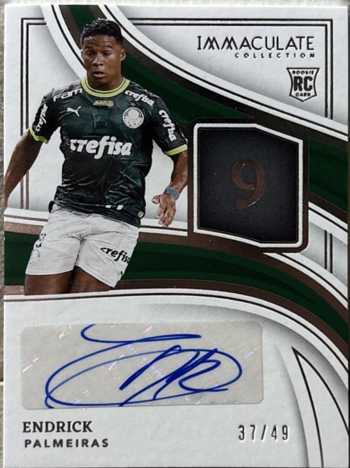 Endrick - Immaculate Numbers Signature #IN-E
