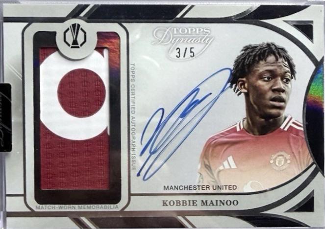 Kobbie Mainoo - Dynasty UEFA Autograph Patch #APV-MA2