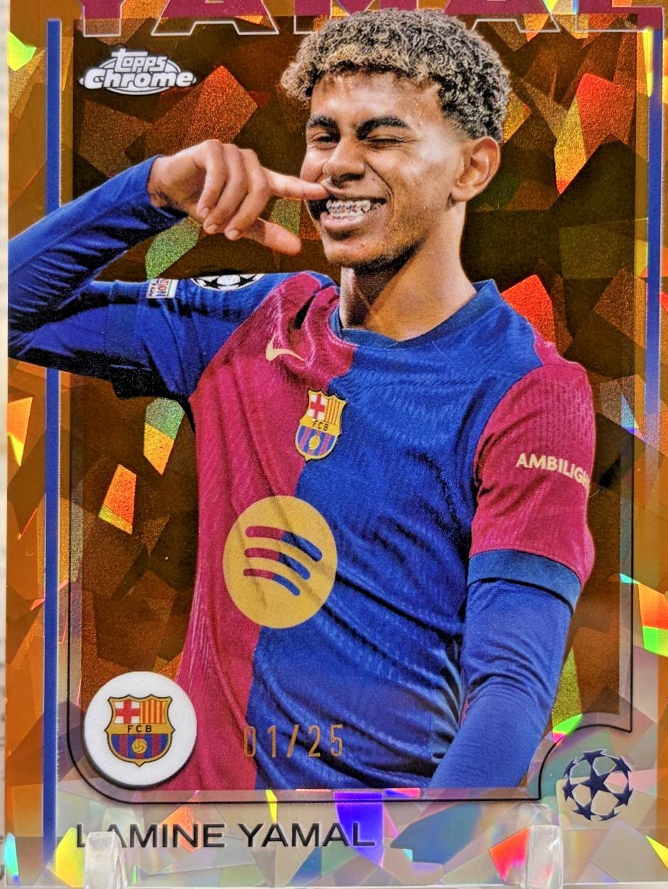 Lamine Yamal - Chrome UEFA #27
