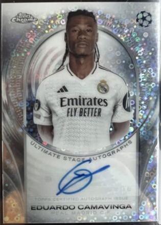 Eduardo Camavinga - UEFA Ultimate Stage Chrome Autograph #USCA-EC