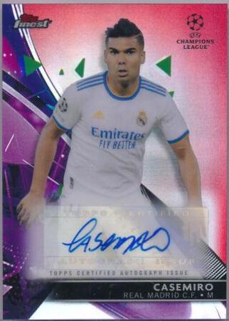 Casemiro - Finest UEFA Champions League Autographs #BA-C
