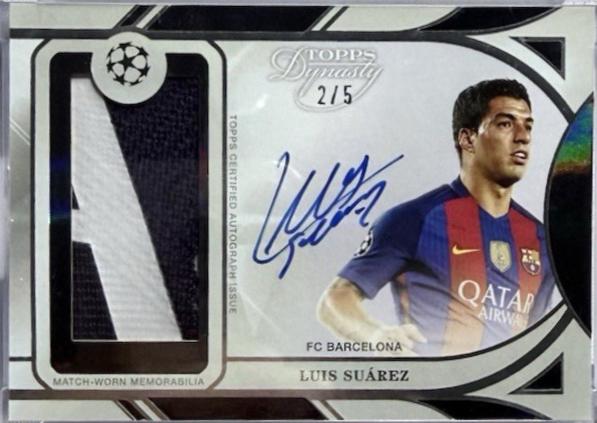 Luis Suarez - Dynasty UEFA Autograph Patch #APL-LS1