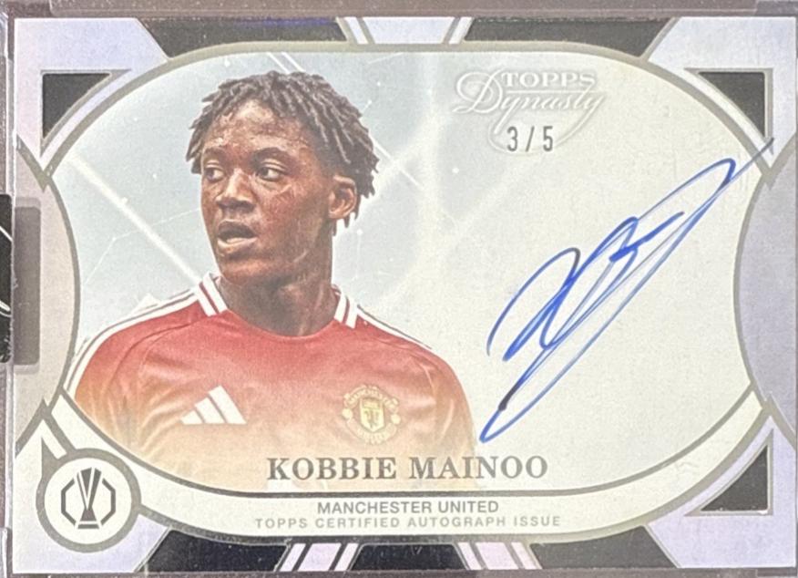 Kobbie Mainoo - Dynasty UEFA Autograph #DAV-KM3
