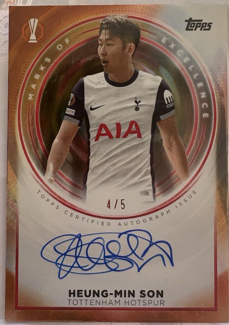Heung-min Son - Reverence UEFA Autograph #RA-HS