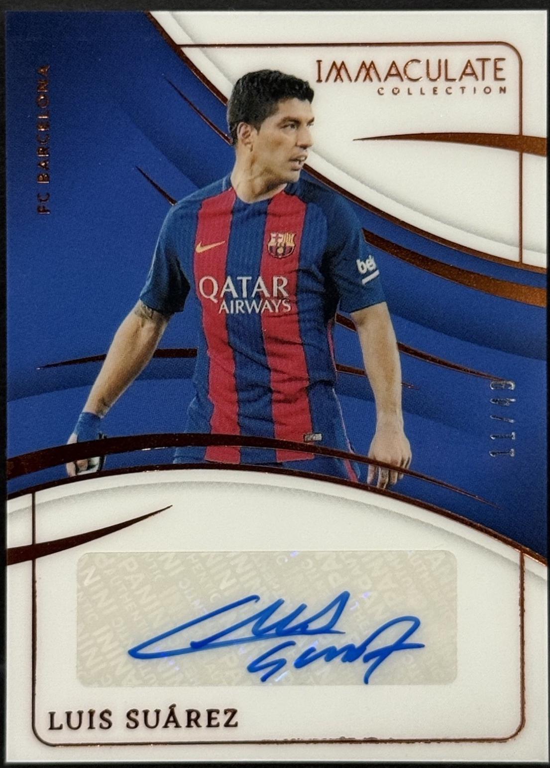 Luis Suarez - Immaculate Autograph #39