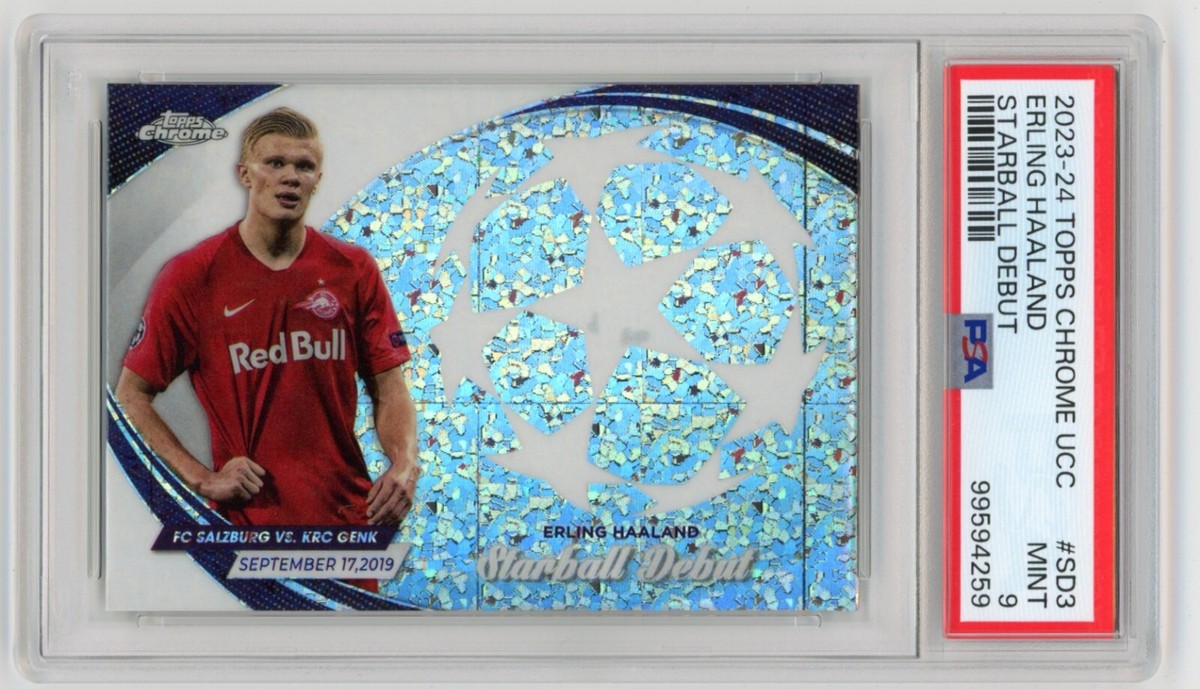 Erling Haaland - Chrome UEFA Club Starball Debut #SD-3