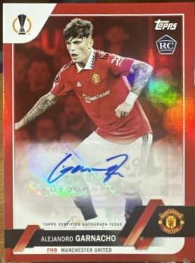 Alejandro Garnacho - UEFA Club Competitions Autographs #A-AG