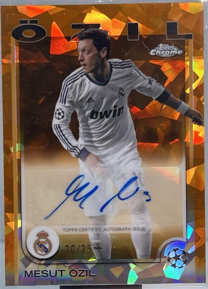 Mesut Ozil - Chrome UEFA Autograph #CA-OZ