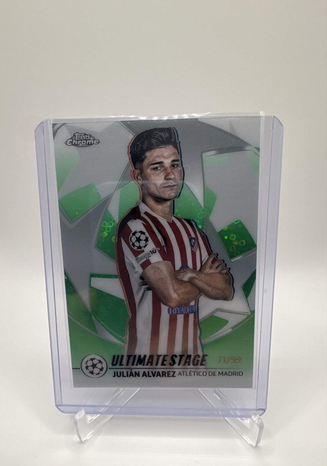 Julian Alvarez - UEFA Ultimate Stage Chrome #US-29