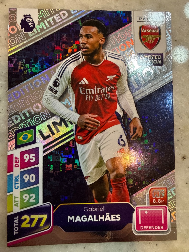 Gabriel Magalhães - Adrenalyn XL Premier League #N/A