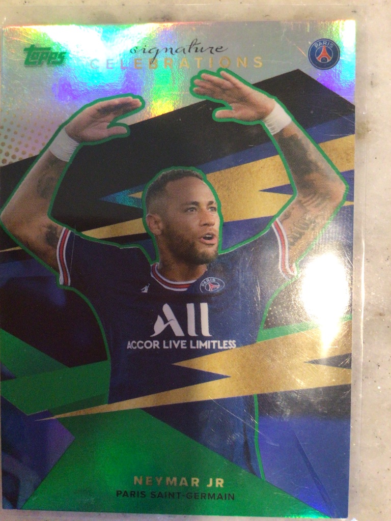 Neymar Jr - 2022 Topps Paris Saint-Germain Signature Celebrations #33
