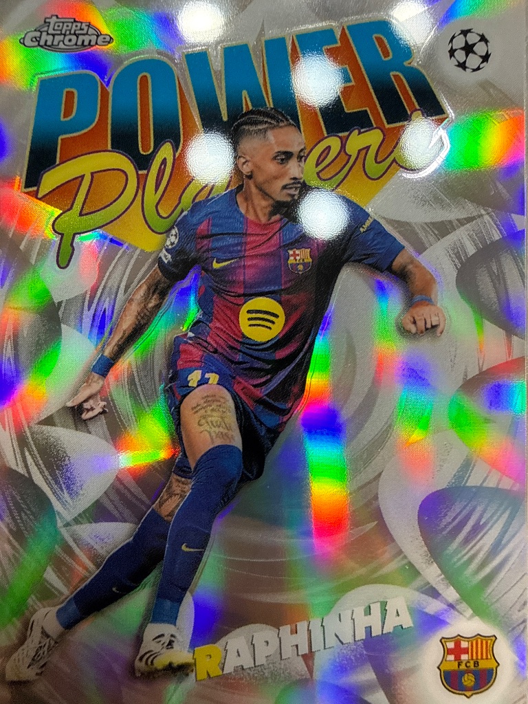 Raphinha - Chrome UEFA Power Players #PP-13