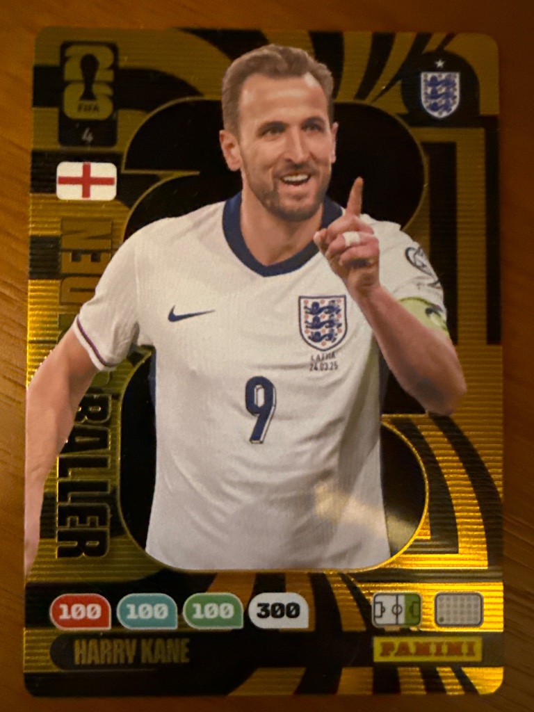 Harry Kane - Adrenalyn XL FIFA World Cup #4